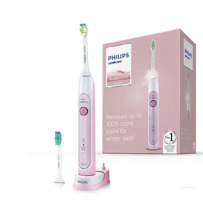 Philips Sonicare HealthyWhite HX6762/43 cepillo eléctrico para dientes Adulto Cepillo dental sónico Rosa