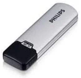 Philips Unidad Flash USB FM16FD00B/00, Memoria USB (16 GB, USB Tipo A, 2.0, 16 MB/s, Tapa, Negro, Plata)