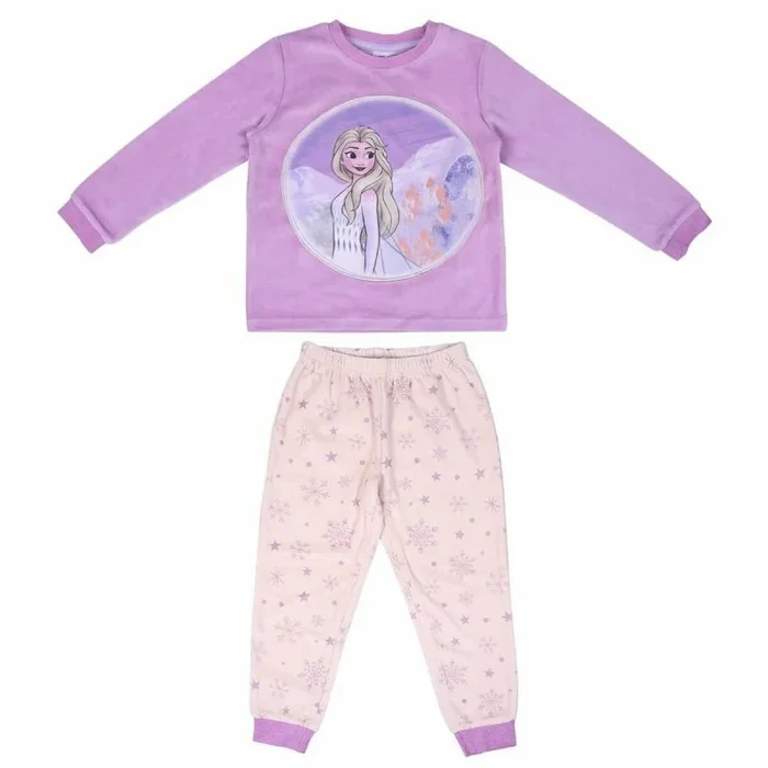 Pijama Infantil Frozen Lila 4 Años