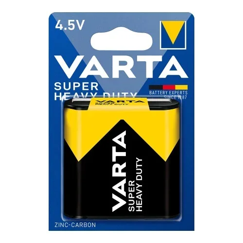 Pila alkalina super heavy duty 3lr12 – 4,5 v (blister 1 unid.) 62 x 22 x 67 mm