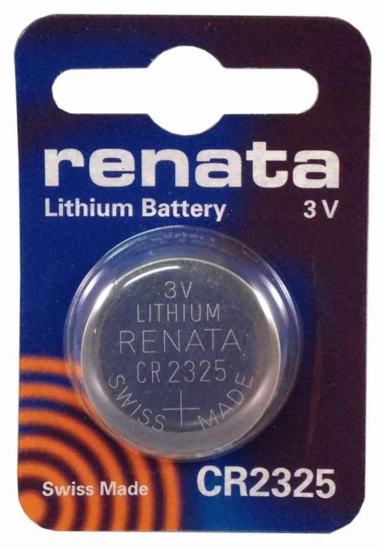 Pila Litio CR2325 RENATA 3Vdc 180mAh 23×2,5mm