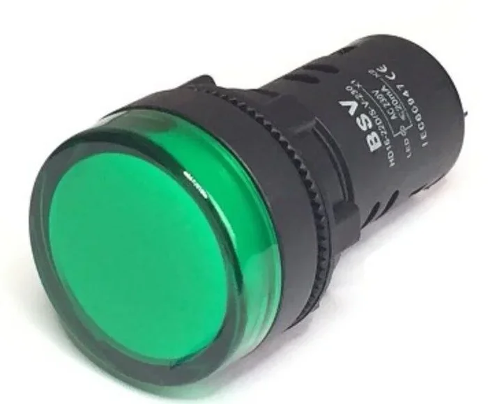 Piloto LED 24V VERDE L600V24V