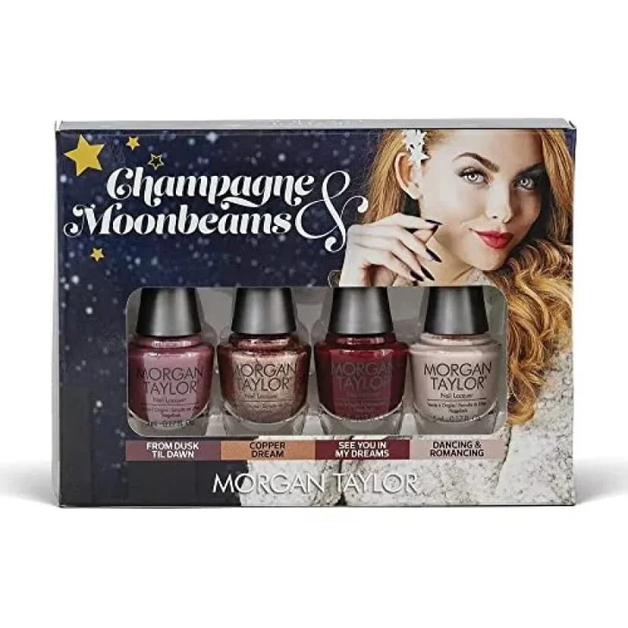 Pintaúñas Morgan Taylor Champagne & Moonbeams (4 pcs)