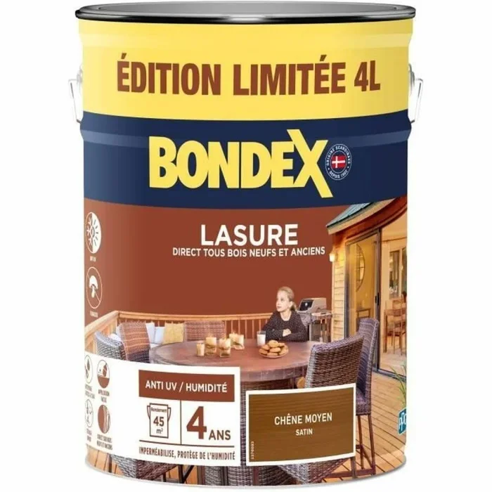 Pintura de Imprimación Bondex Marrón Mate 4 L – Marca: Bondex – EAN: 3174264671119