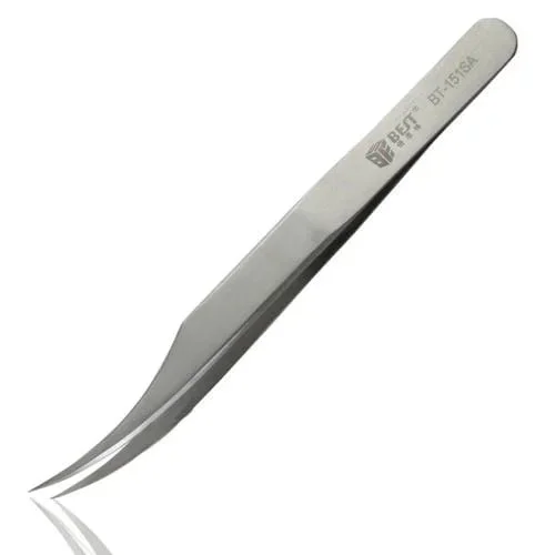 Pinzas Best BST-151SA Acero Inoxidable (Cepillado) Herramientas de Reparación