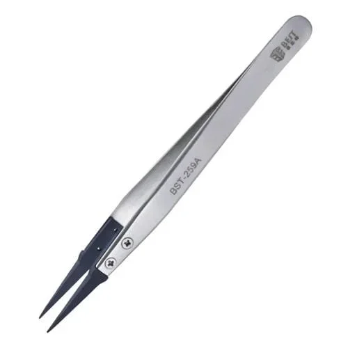 Pinzas Estáticas Antiestáticas BEST BST-259A Acero Inoxidable (E)