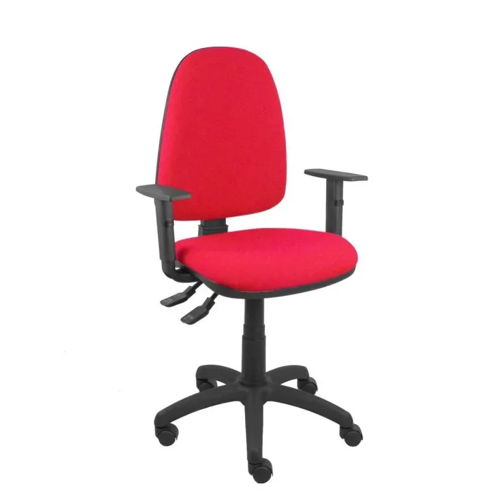 Piqueras y crespo silla aýna s bali rojo con brazos regulables