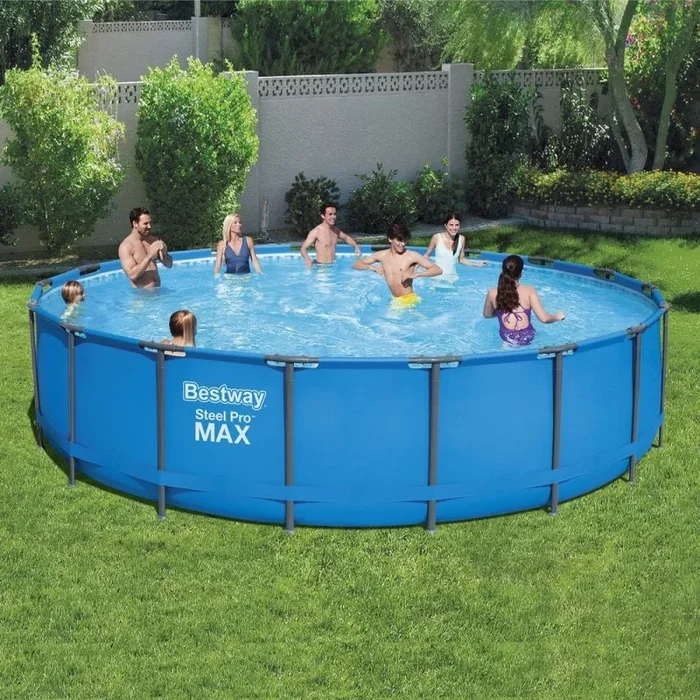 Piscina redonda est metalica depuradora ø 459 x122