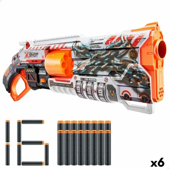 Pistola de dardos zuru x-shot skins lock blaster