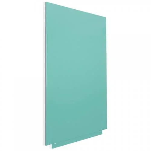 Pizarra sin marco skinwhiteboard color verde luminoso escala de verdes. medida 75x115cm magnética modular rocada 6420r-6027