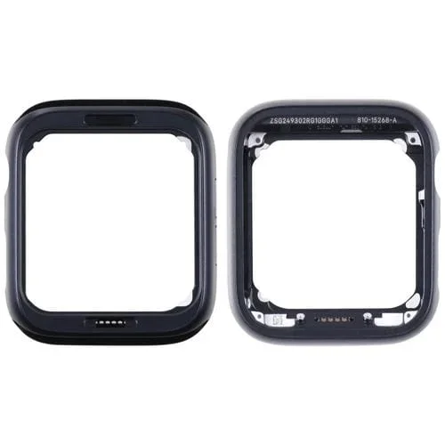 Placa de Bisel Apple Watch Series SE 40mm Acero Inoxidable (Negro)