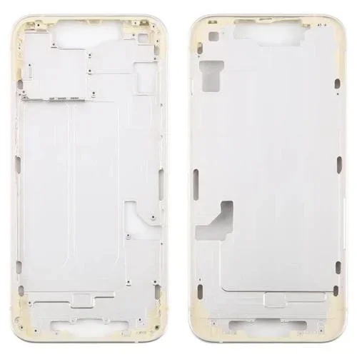 Placa de Bisel del Marco Central Apple iPhone 14 (Dorada)