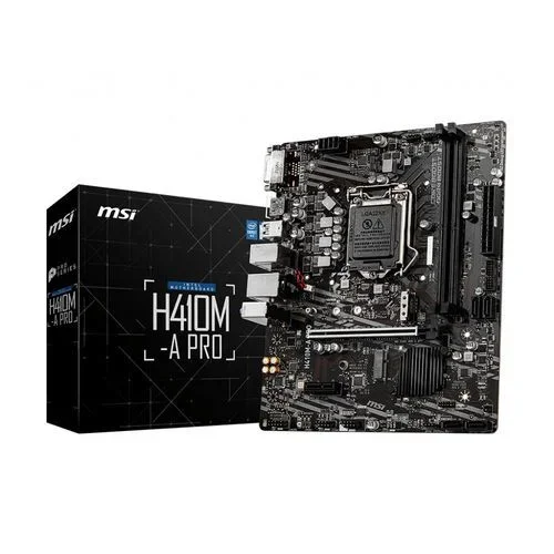 Placa msi h410m-a pro,intel,1200,h410,matx