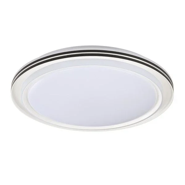 Plafon yunke 144w 3000-4000-6000k blanco/negro 50d reg.in 11520lm c/remoto