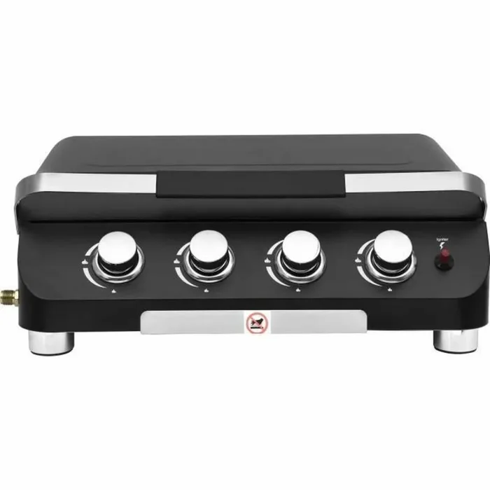 Plancha de cocina cookingbox negro dorado 4 unidades
