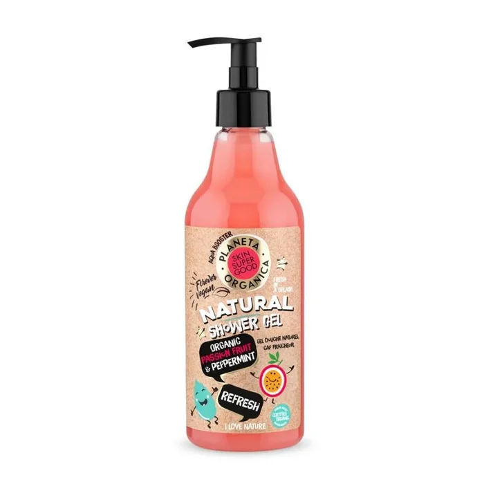 Planeta Organica Planeta Organica Naturalny żel pod prysznic»Refresh», 500 ml 500 ml