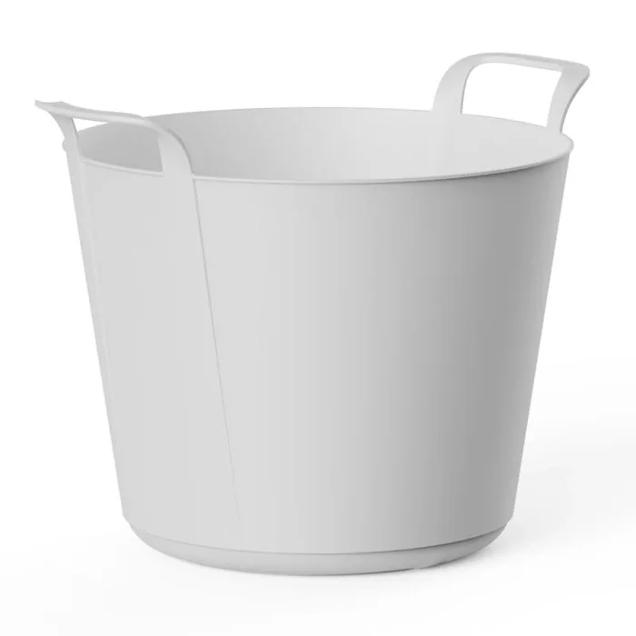 Plastiken Capazo de Plástico Multiusos 88101 Blanco 42 L