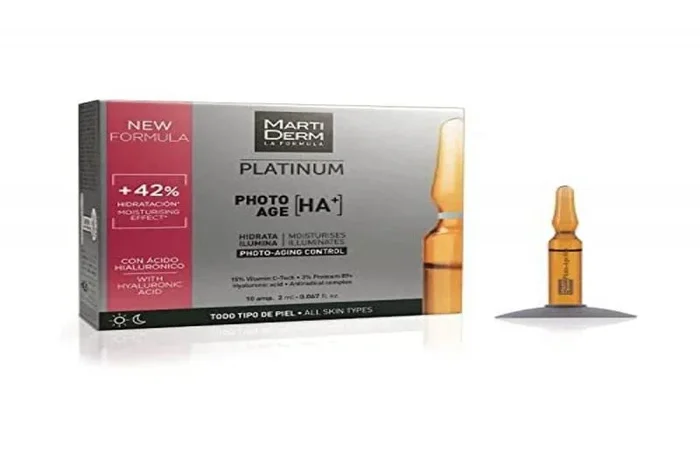 Platinum photo-age ampoules 10 x 2 ml
