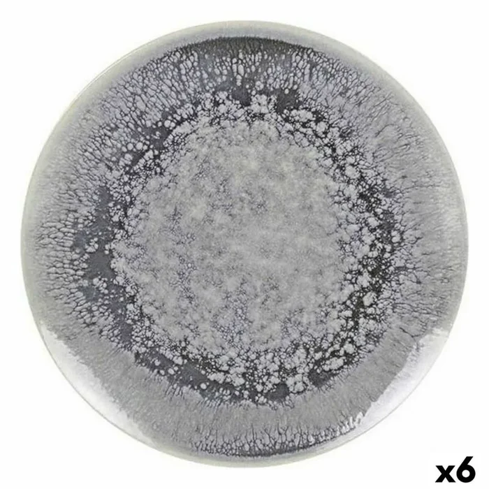 Plato llano la mediterránea adhara (6 unidades) (26 cm)