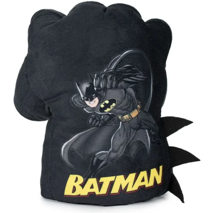 Play by Play Peluche de Guantes de Boxeo -Personajes DC Comics – Superman, Batman, Joker – 1 Unidad Mano Derecha (Batman)