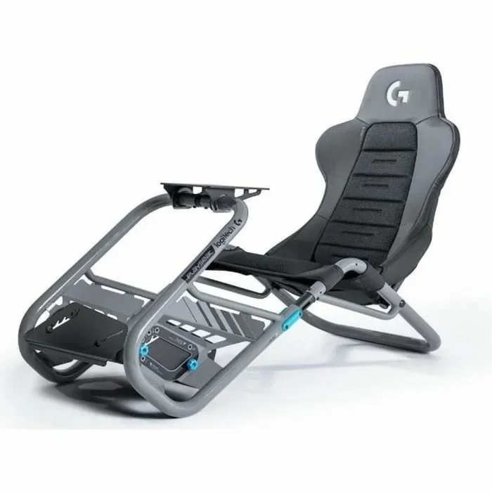 Playseat Trophy – Cabina de simulación de Carreras Logitech G Edition | Totalmente Ajustable | Compatible con Todos los Volantes Direct Drive | Ligero y Robusto