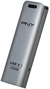 PNY FD256ESTEEL31G-EF unidad flash USB 256 GB 3.2 Gen 1 (3.1 Gen 1) Acero inoxidable