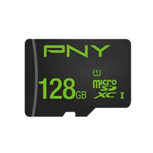 Pny microsd xc128gb cl10 high performance 100mb/s-20mb/s