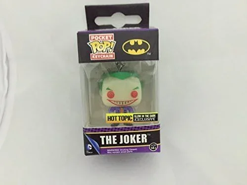 Pocket POP! Keychain The Joke Hot Topic Glow In The Dark Exclusive by POCKET POP