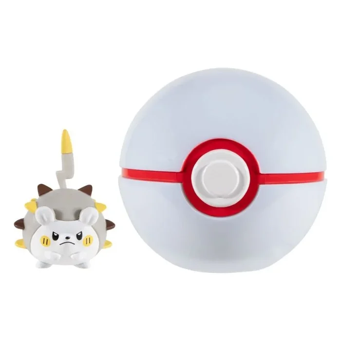 Pokémon Clip ‘N’ Go Togedemaru and Premier Ball – Includes 2-Inch Battle Figure and Premier Ball Accessory