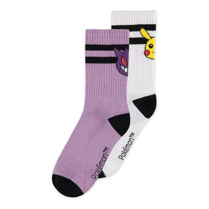 Pokemon pack de 2 pares de calcetines women heads 39-42