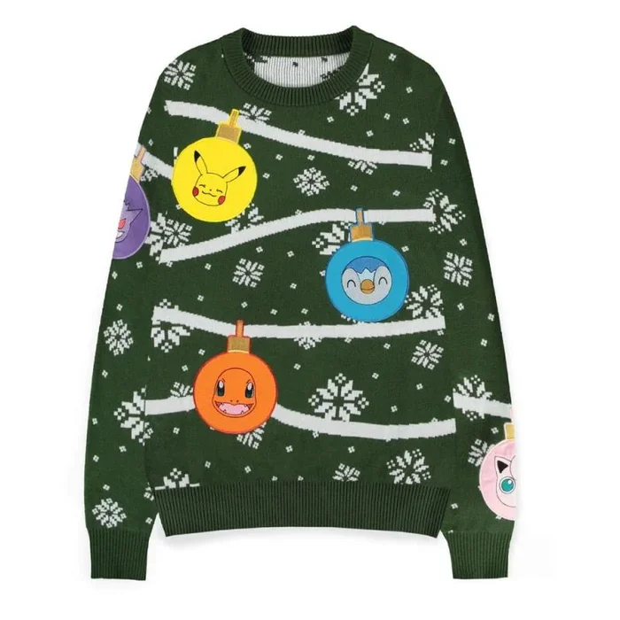 Pokémon Starter Unisex Jersey de Punto Multicolor S 100% poliacrílico Regular
