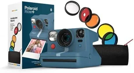 Polaroid Now+ Azul, Gris