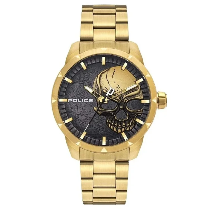 POLICE Juego de joyas Hombre acero inoxidable – PL15715JSG.78M