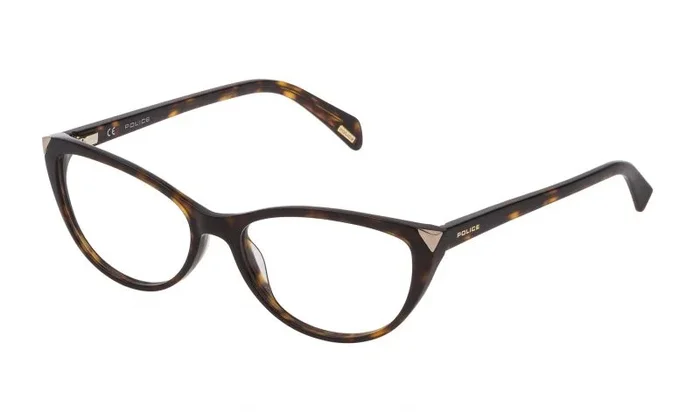 Police S0348952 Montura de Gafas VPL9280722 para Mujer, Multicolor, 55 mm