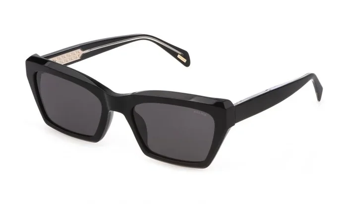 Police Splg22 Gafas, Negro, 52 Unisex Adulto