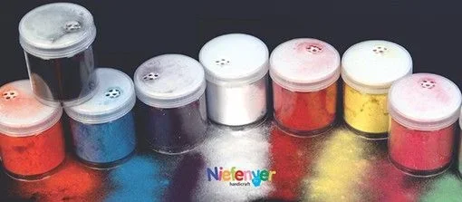 Polvo DE Terciopelo NIEFENVER Bote 40gr Blanco