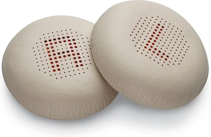 POLY Almohadillas para auriculares de cuero sintético Blackwire 7225 arena (2 unidades)