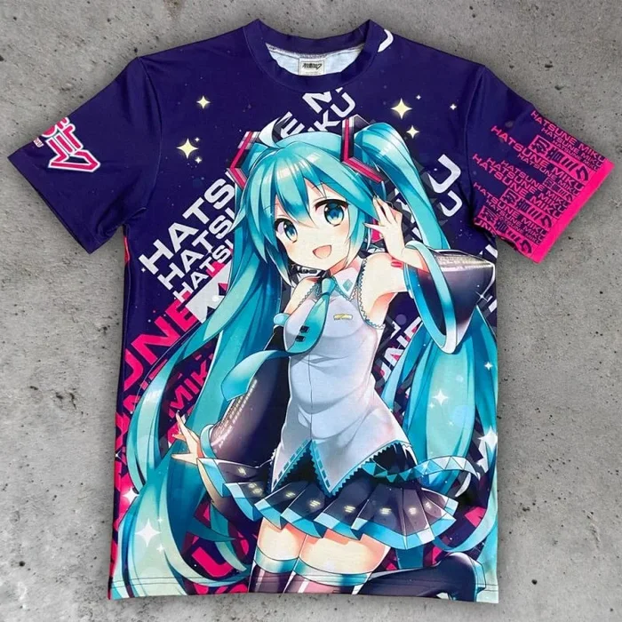 POPBUDDIES Hatsune Miku T-Shirt Expressive Vibes (XL)