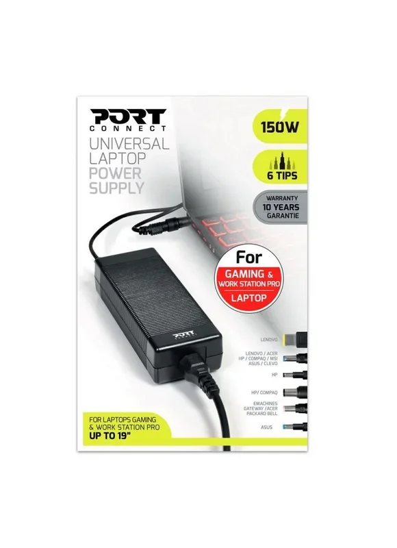 Port Designs 900103 adaptador e inversor de corriente Interior 150 W