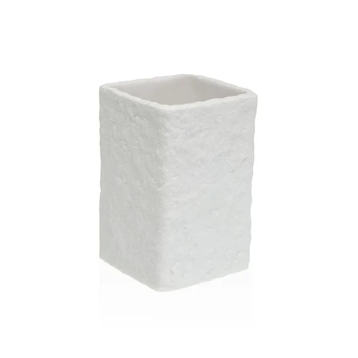 Portacepillos de Dientes Versa Viti Blanco Resina 7,4 x 10,6 x 7,4 cm – Marca: Versa – EAN: 8420327577726