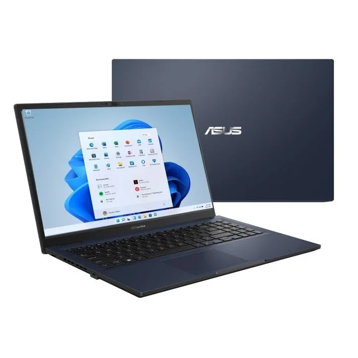 Portátil asus expertbook b1 b1502cva-bq1634x intel core i3-1315u/ 8gb/ 256gb ssd/ 15.6’/ win11 pro