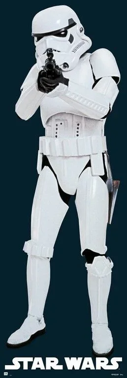 Poster puerta star wars classic stormtrooper