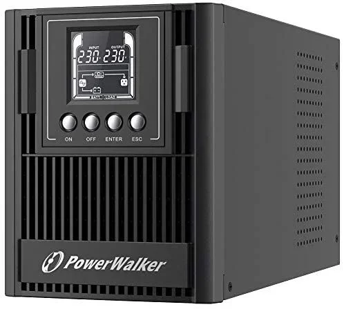 PowerWalker VFI 1000 AT sistema de alimentación ininterrumpida (UPS) Doble conversión (en línea) 1 kVA 900 W 3 salidas AC