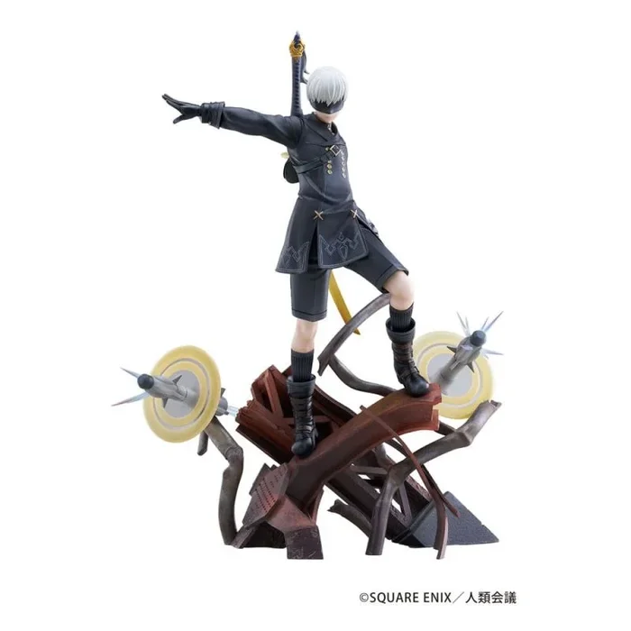 Proof TV Anime Nier: Automata Ver. 1.1a 9S (Yoruha No. 9 S Type) – Yuseki – Figura acabada Pintada de PVC a Escala 1/7