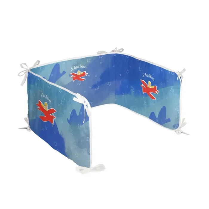 Protector de cuna happyfriday le petit prince son avion multicolor 210 x 40 cm