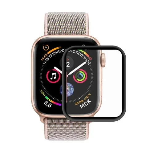 Protector de Pantalla 3D Enkay Hat-Prince para Apple Watch Series 4 40mm Pet Curvo (Negro)
