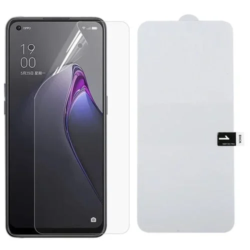 Protector de Pantalla Completa Película de Hidrogel a Prueba de Explosiones para Oppo Reno8