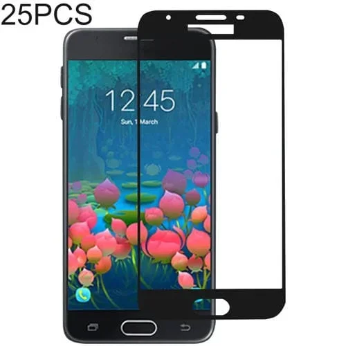 Protector de Pantalla Full Glue Full Cover para Galaxy J5 Prime Película de Vidrio Templado (25 PCs)