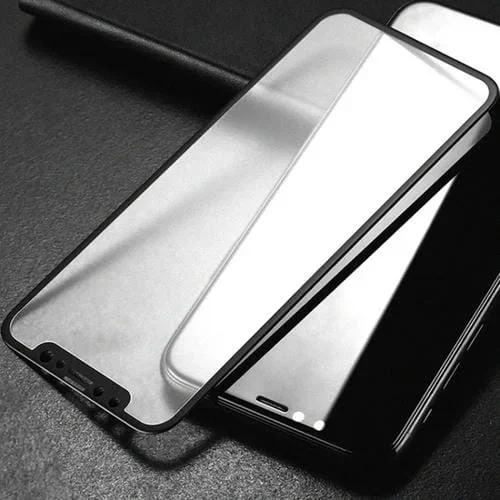Protector de pantalla Mocolo para iPhone 11 Pro 0.33mm 9H 2.5D Pegamento Completo (Negro) 2PCs