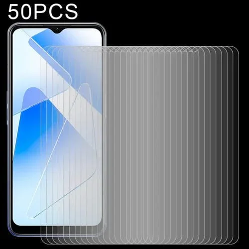 Protector de Pantalla Oppo A55 5G Vidrio Templado 0.26mm 9H 2.5D (50 PCs)